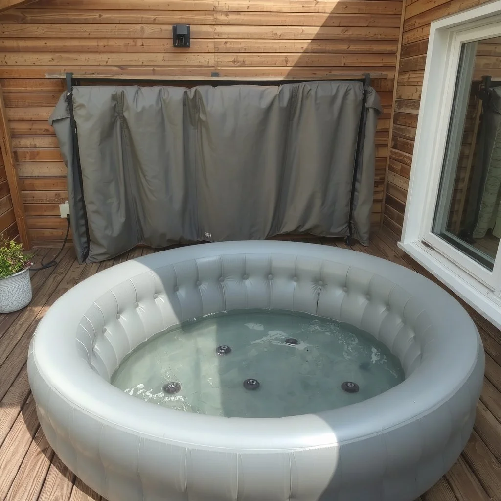 Spa gonflable vide