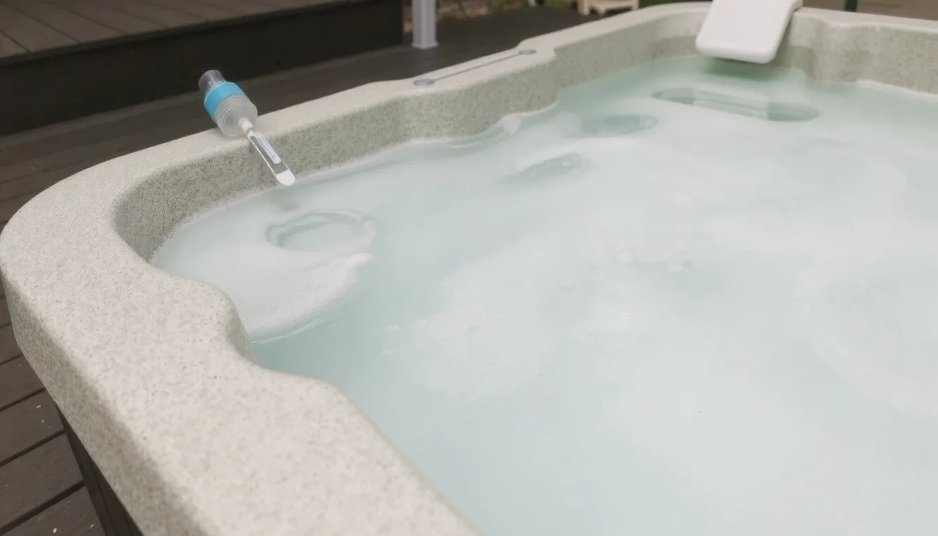 pourquoi leau de mon spa est trouble