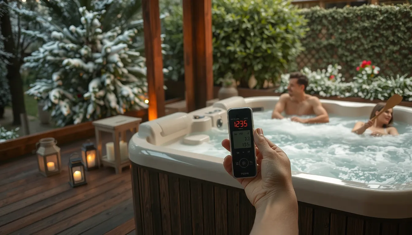 quelle température pour un spa