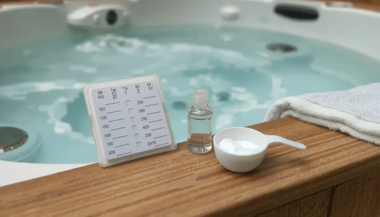 Alcalinité spa trop bas : le protocole complet pour remonter le TAC durablement
