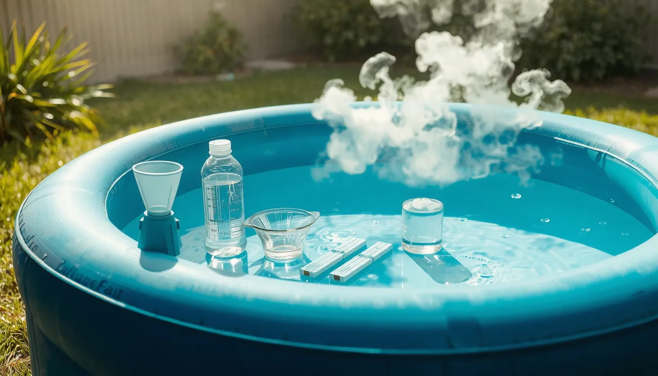 chlore pour spa gonflable