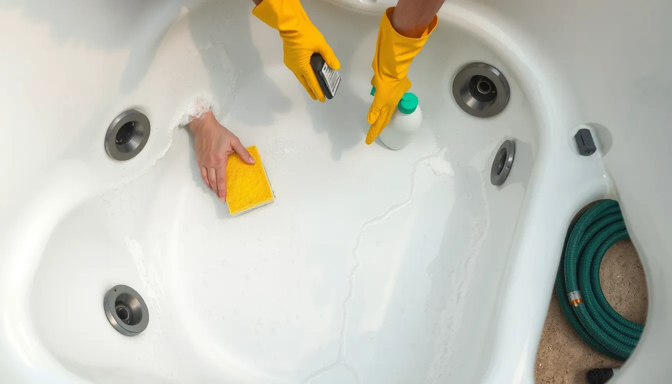 comment nettoyer un spa vide