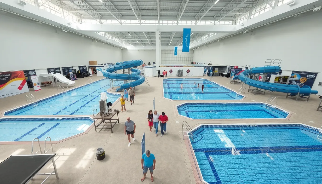 salon de la piscine
