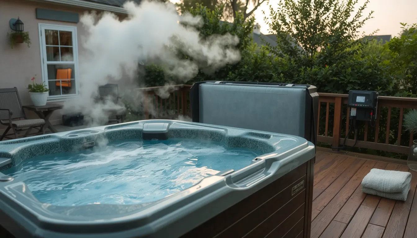 consommation d'un spa par mois